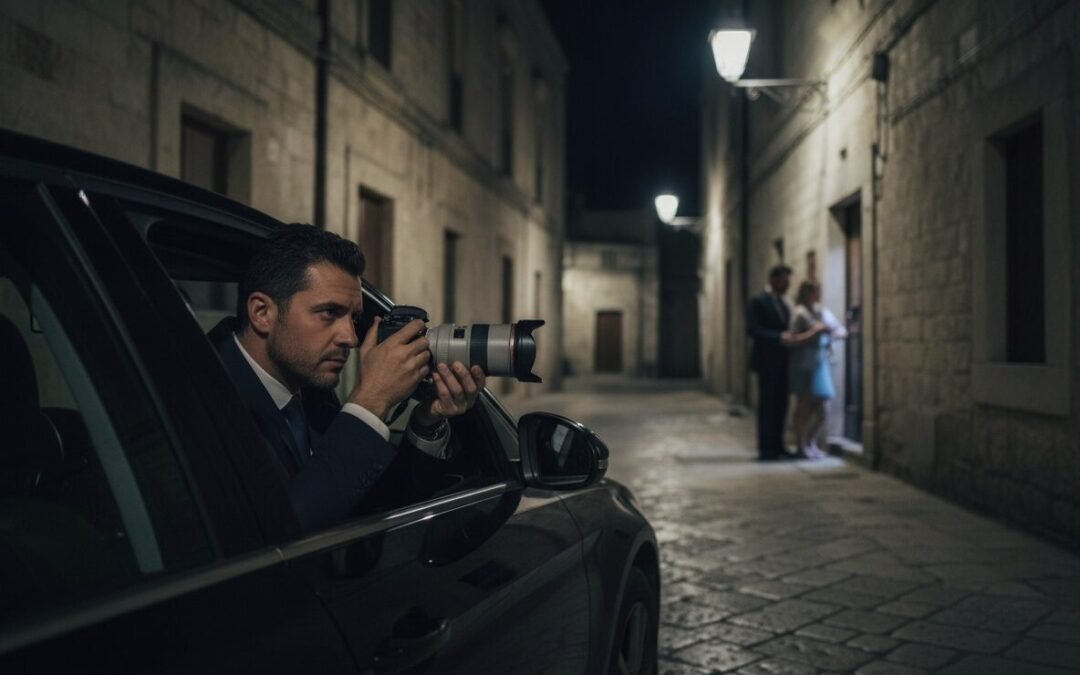 Ruvo di Puglia pedinamenti discreti per sospetto tradimento del marito