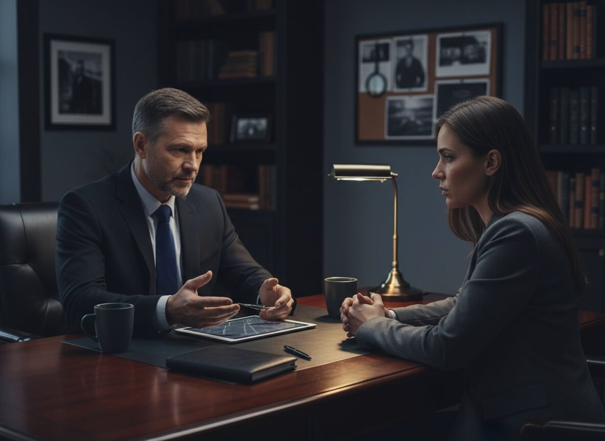 incontro investigatore guida illustration 1